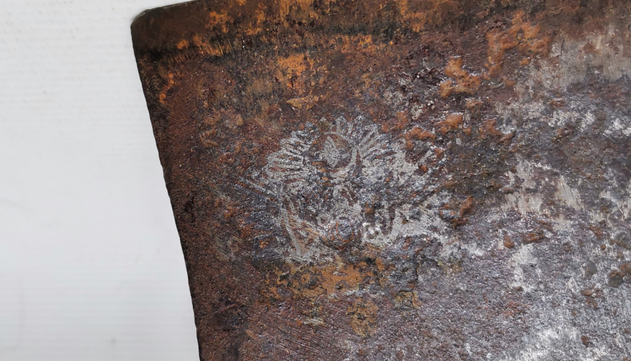 ÜZERİNDE OSMANLI DEVLET ARMASI BULUNAN ÇOK NADİR CELLAT TEBERİ