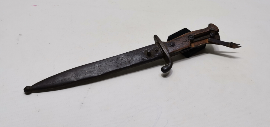 1. DÜNYA SAVAŞI NADİR TOPÇU KASATURASI - TOPÇU SÜNGÜSÜ