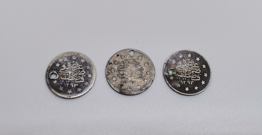 ABDÜLHAMİD HAN DÖNEMİ GÜMÜŞ 1 KURUŞ LOTU