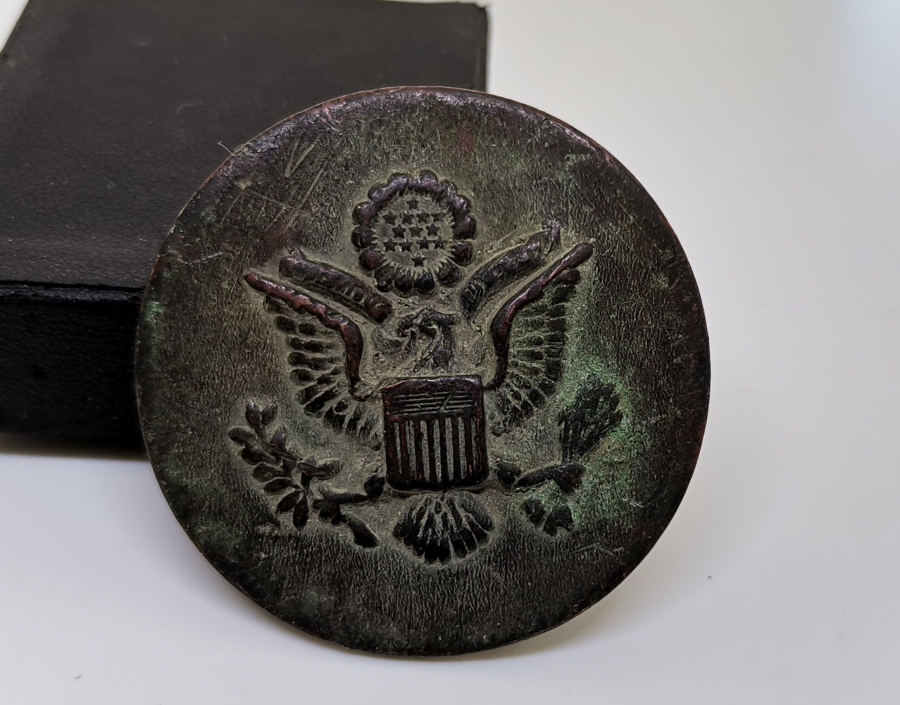 ANTİKA AMERİKAN ASKERİ KEMER TOKASI