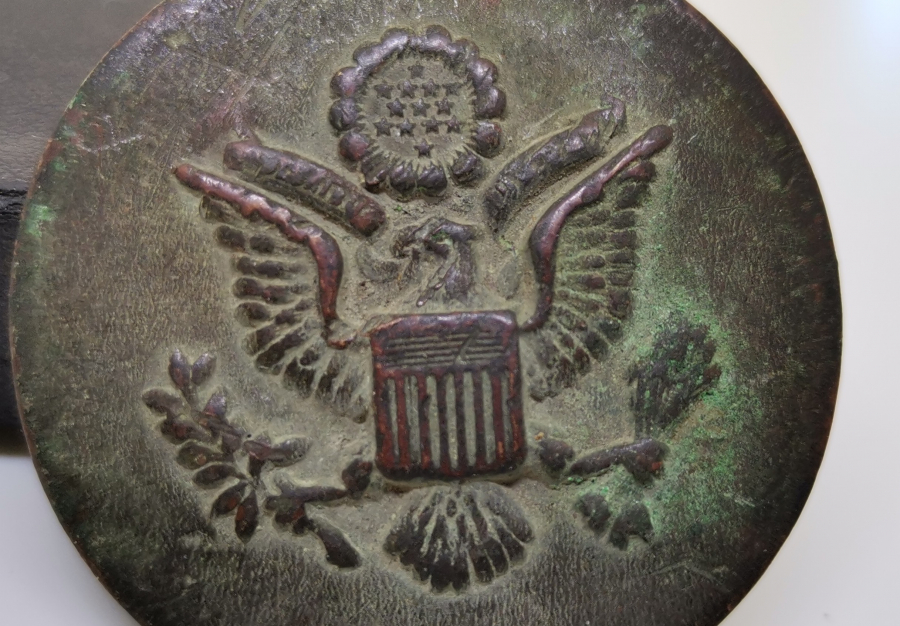 ANTİKA AMERİKAN ASKERİ KEMER TOKASI