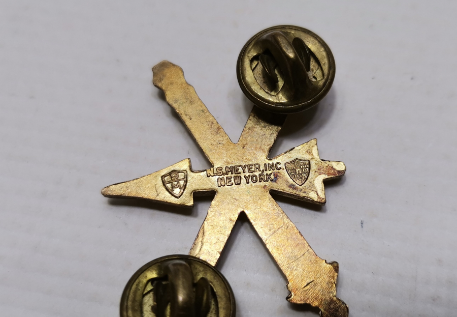 ANTİKA AMERİKAN TOPÇU ROZETİ