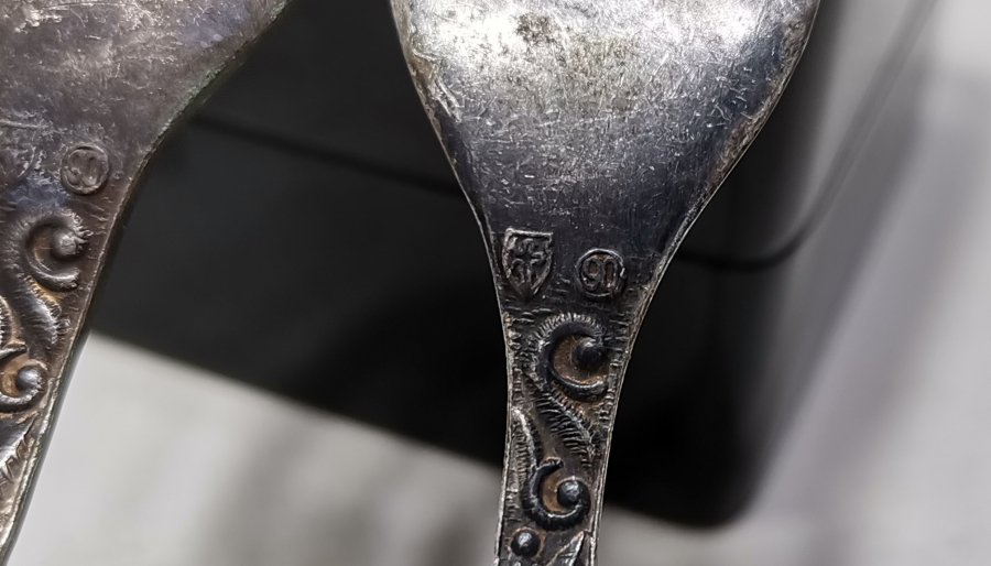 ANTİKA GÜMÜŞ ÇİFT ÇATAL