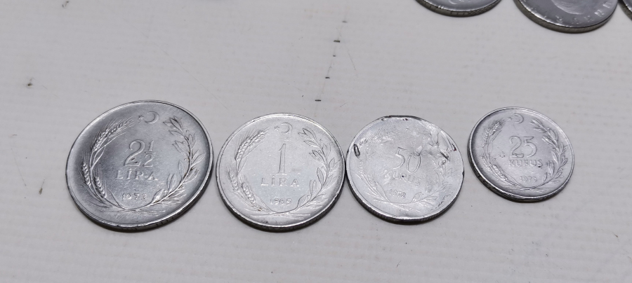 ANTİKA METAL PARA LOTU 