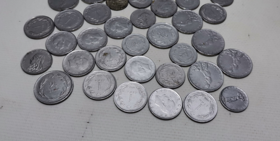 ANTİKA METAL PARA LOTU 