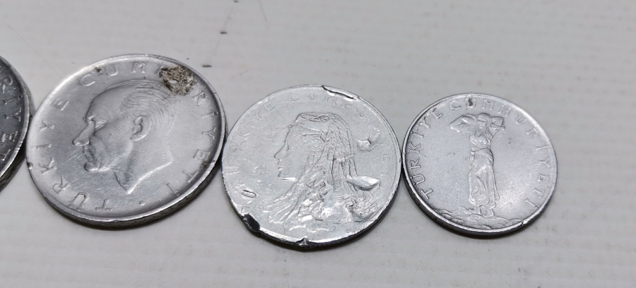 ANTİKA METAL PARA LOTU 