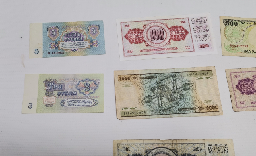 ANTİKA YABANCI KAĞIT PARA LOTU