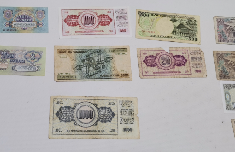 ANTİKA YABANCI KAĞIT PARA LOTU