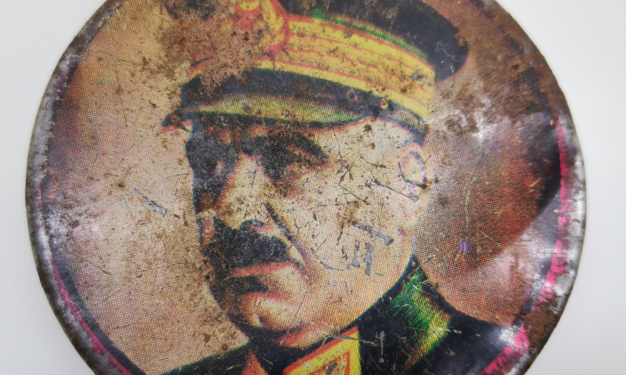 CUMHURİYET BAŞLARI ÇOK NADİR FEVZİ ÇAKMAK GÖRSELLİ ASKER AYNASI