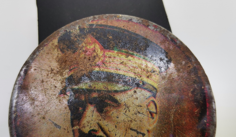 CUMHURİYET BAŞLARI ÇOK NADİR FEVZİ ÇAKMAK GÖRSELLİ ASKER AYNASI