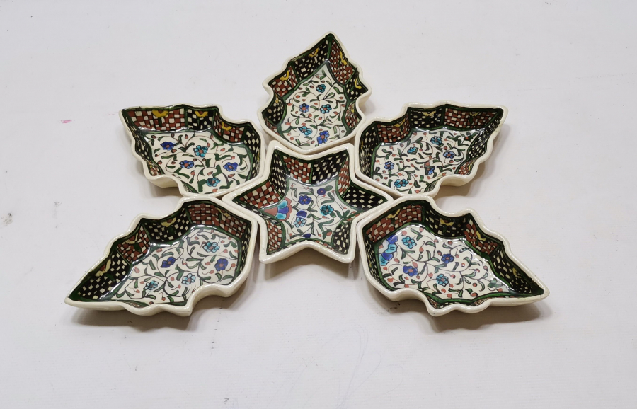 EL BOYAMA ANTİKA KÜTAHYA İKRAMLIK TAKIMI