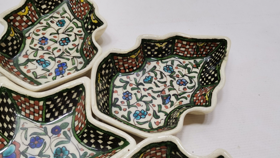 EL BOYAMA ANTİKA KÜTAHYA İKRAMLIK TAKIMI