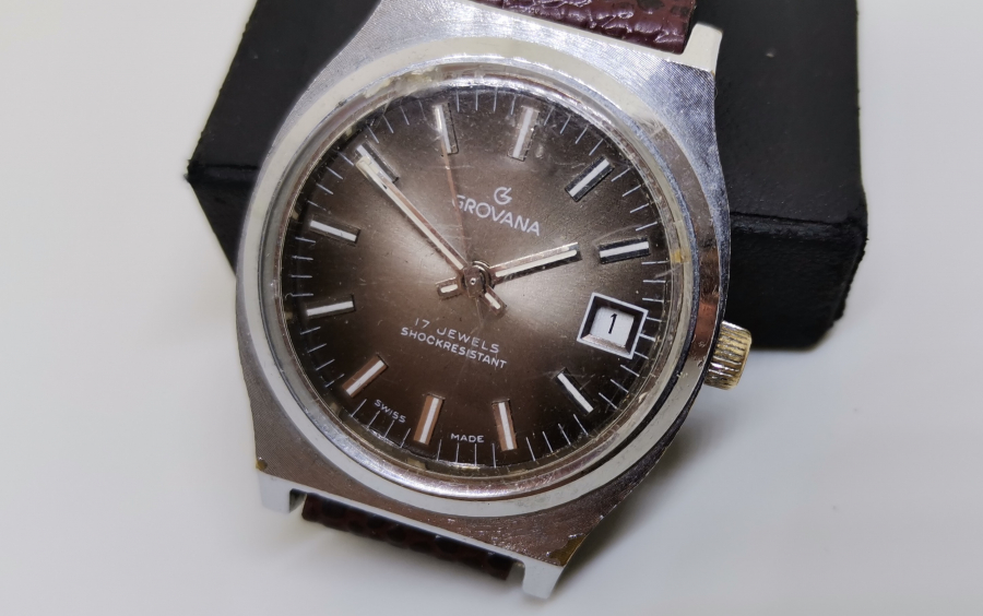 GRAVANA MARKA KURMALI ANTİKA KOL SAATİ