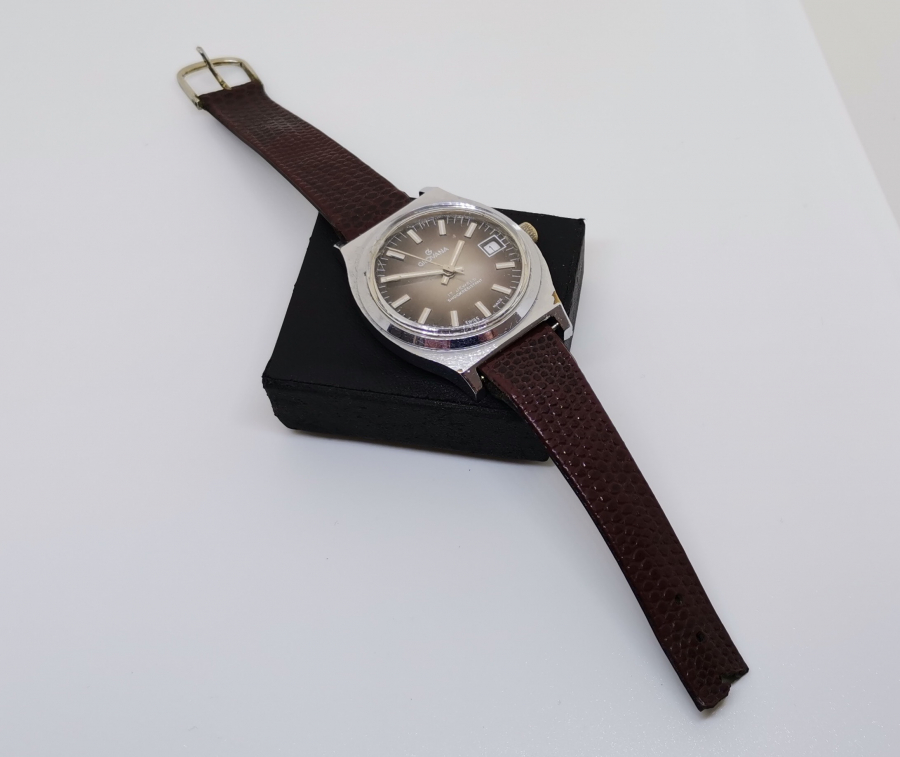 GRAVANA MARKA KURMALI ANTİKA KOL SAATİ