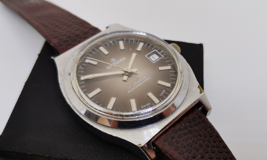 GRAVANA MARKA KURMALI ANTİKA KOL SAATİ