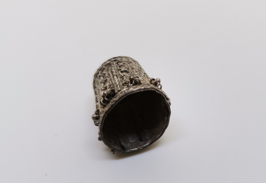 OSMANLI DÖNEMİ GÜVERSE İŞÇİLİKLİ GÜMÜŞ TERZİ YÜKSÜĞÜ