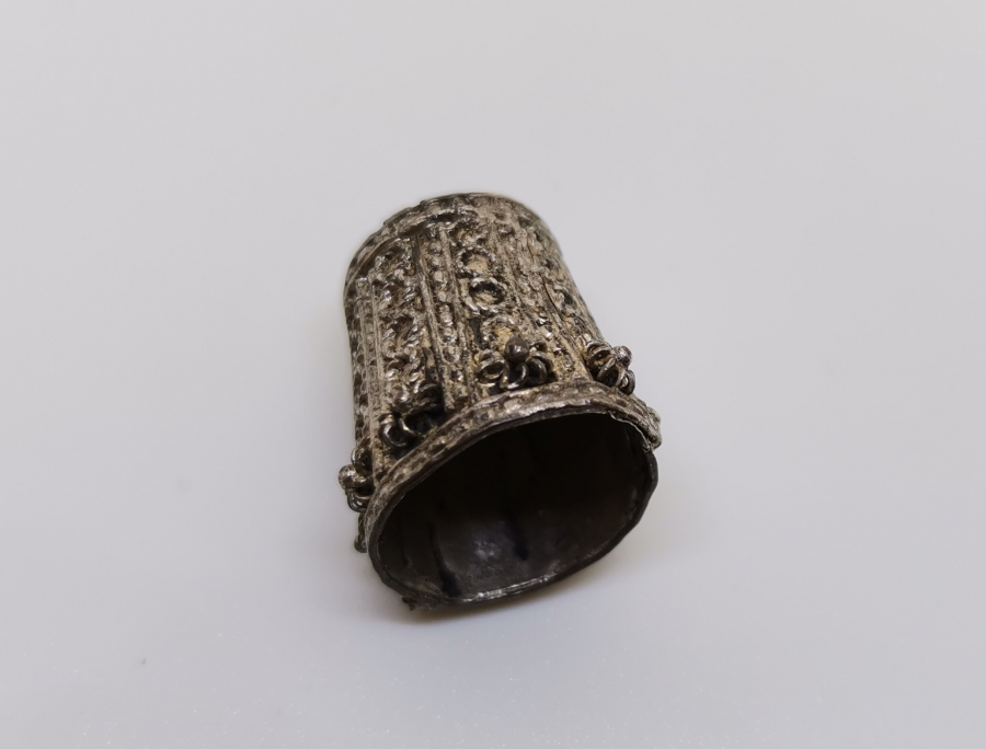 OSMANLI DÖNEMİ GÜVERSE İŞÇİLİKLİ GÜMÜŞ TERZİ YÜKSÜĞÜ