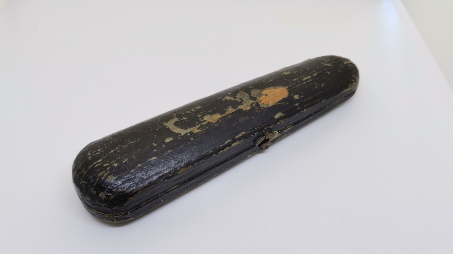 OSMANLI DÖNEMİ ORJİNAL KUTUSUNDA ÇOK NADİR BÜYÜK BOY ATEŞ KEHRİBARI AĞIZLIK