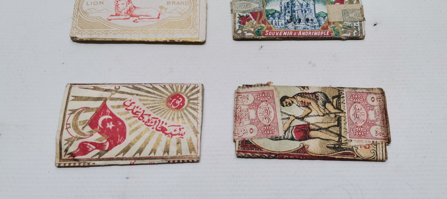 OSMANLI DÖNEMİ SİGARA KAĞITLARI LOTU