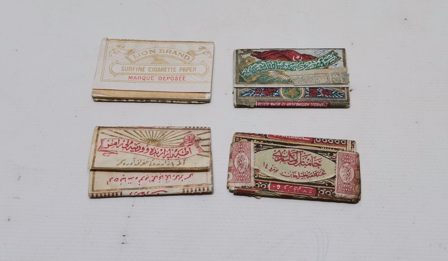 OSMANLI DÖNEMİ SİGARA KAĞITLARI LOTU
