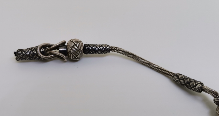 SAF GÜMÜŞTEN MAMUL TRABZON İŞİ TESPİH PÜSKÜLÜ - KAZAZİYE