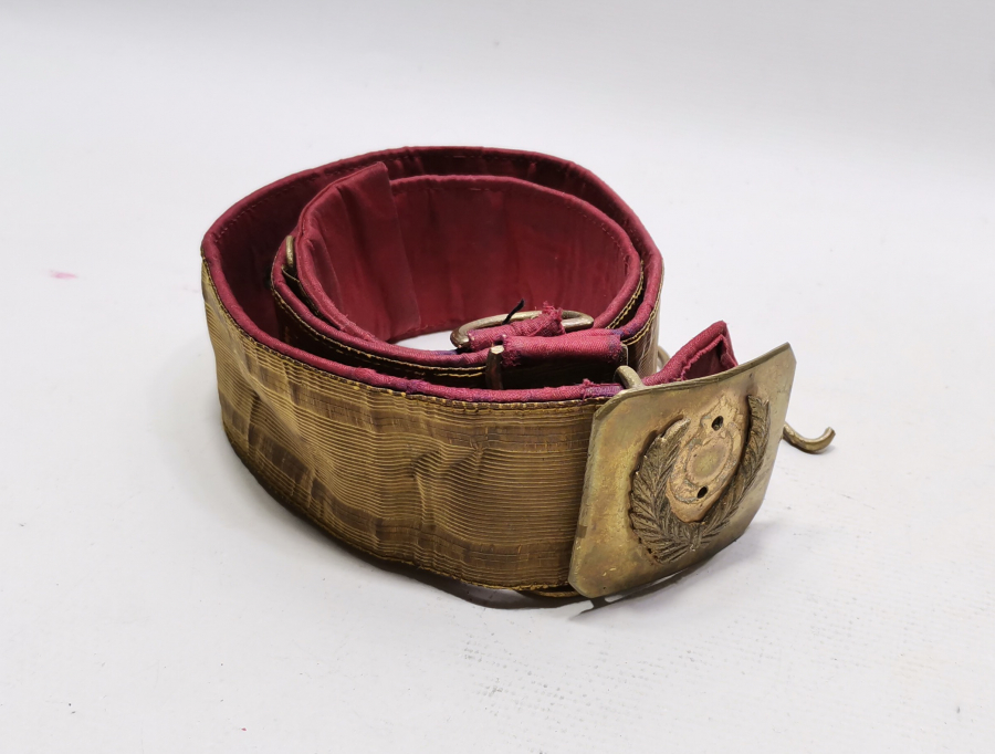 SIRMA İŞÇİLİKLİ OSMANLI DÖNEMİ SUBAY KEMERİ