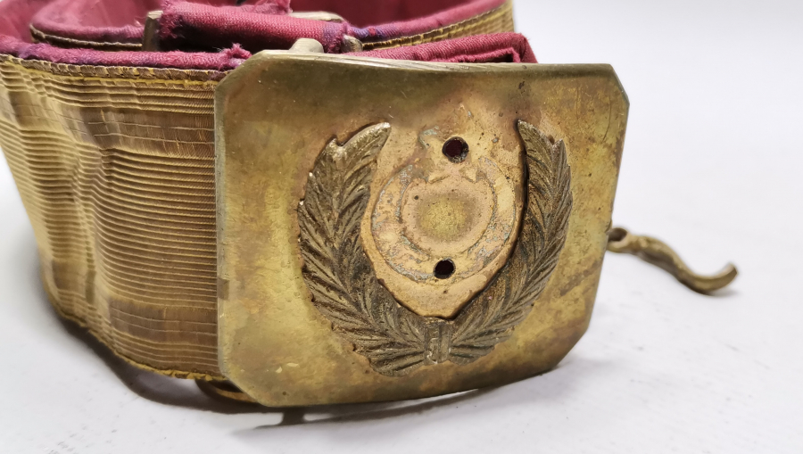 SIRMA İŞÇİLİKLİ OSMANLI DÖNEMİ SUBAY KEMERİ