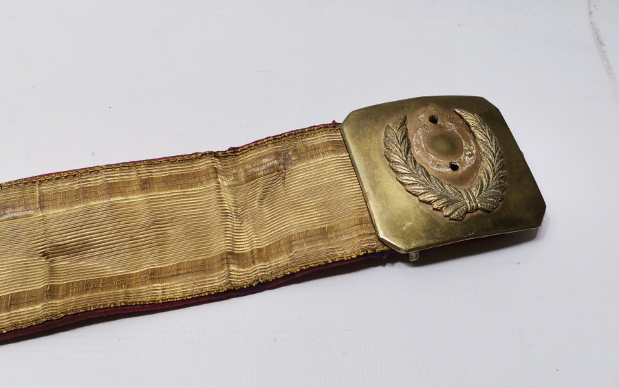 SIRMA İŞÇİLİKLİ OSMANLI DÖNEMİ SUBAY KEMERİ