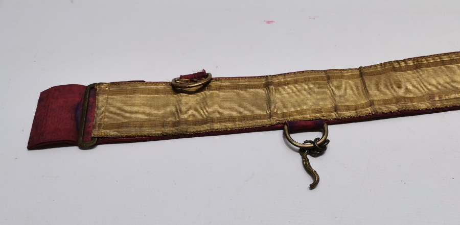 SIRMA İŞÇİLİKLİ OSMANLI DÖNEMİ SUBAY KEMERİ