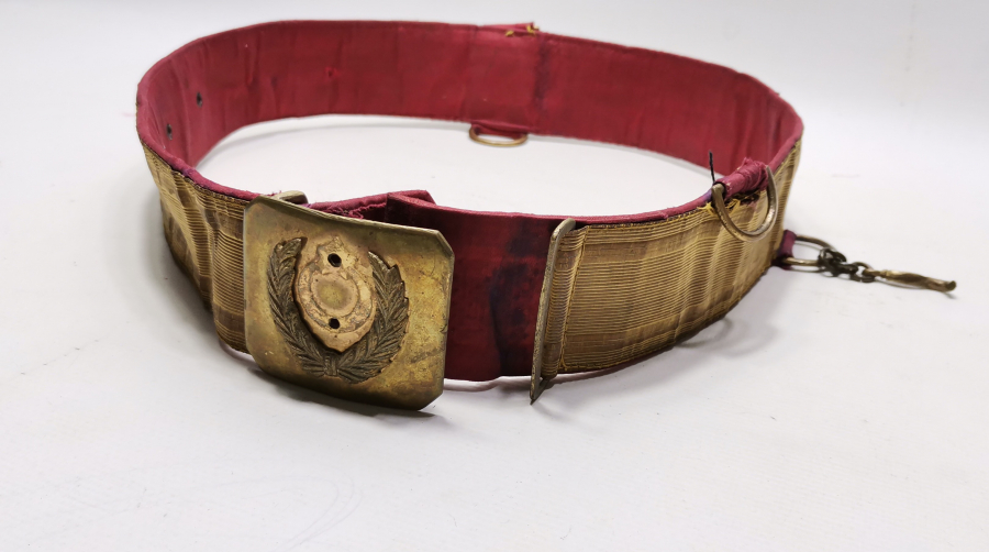 SIRMA İŞÇİLİKLİ OSMANLI DÖNEMİ SUBAY KEMERİ