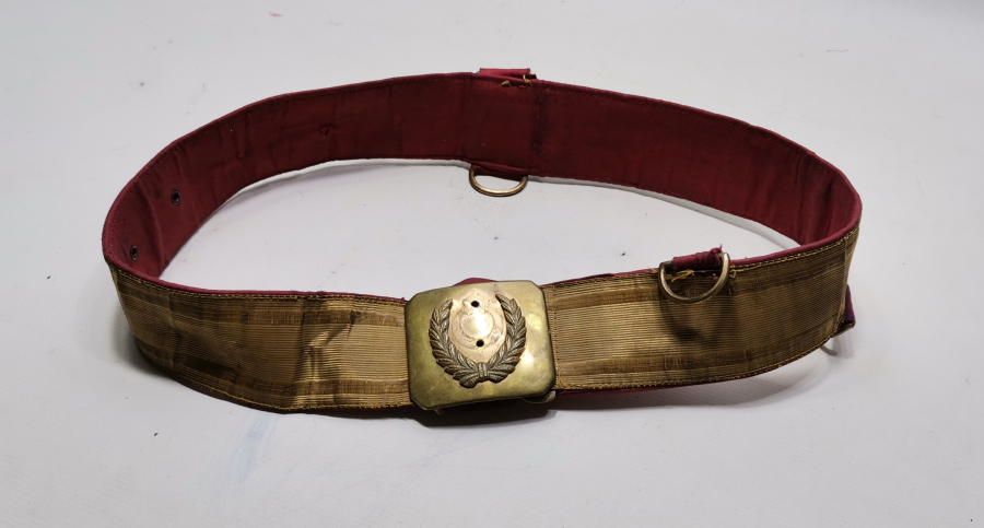 SIRMA İŞÇİLİKLİ OSMANLI DÖNEMİ SUBAY KEMERİ