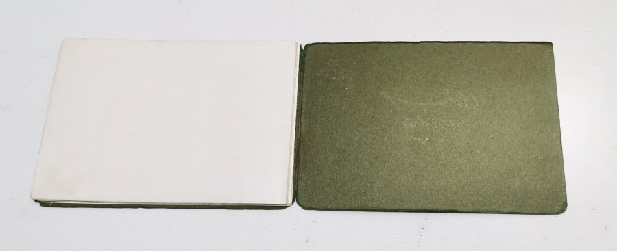 İÇİNDE ÇANAKKALE SAVAŞI GÖRSELLERİ BULUNAN OSMANLI DÖNEMİ KARTELA