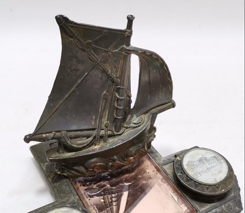 1900'LERDEN YELKENLİ VE İRAN ROYAN ŞEHRİ TEMALI HOKKA TAKIMI