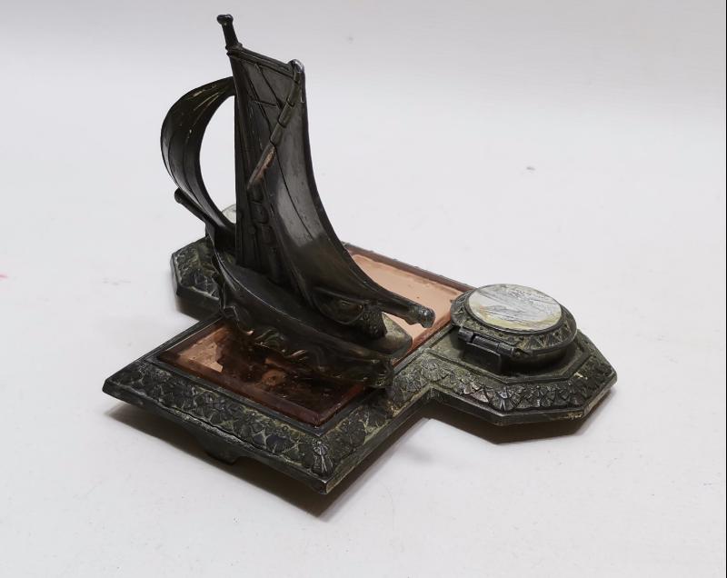 1900'LERDEN YELKENLİ VE İRAN ROYAN ŞEHRİ TEMALI HOKKA TAKIMI