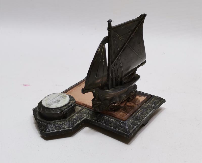 1900'LERDEN YELKENLİ VE İRAN ROYAN ŞEHRİ TEMALI HOKKA TAKIMI