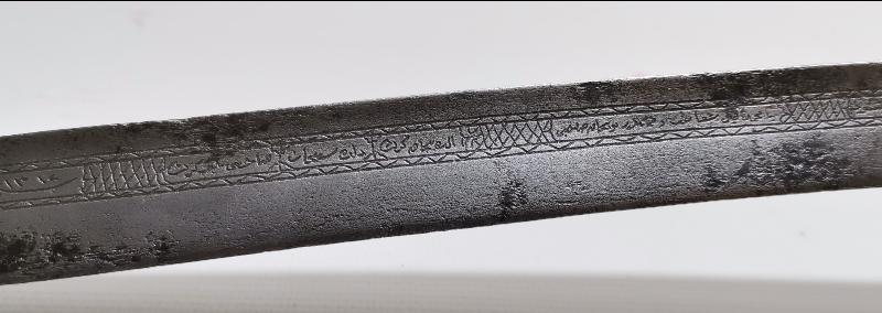 HER İKİ TARAFI DA OSMANLICA YAZILI ÇOK NADİR BURSA İŞİ YATAĞAN KILIÇ