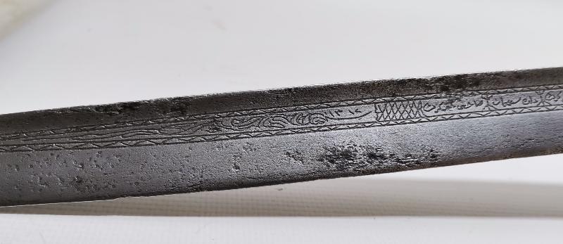 HER İKİ TARAFI DA OSMANLICA YAZILI ÇOK NADİR BURSA İŞİ YATAĞAN KILIÇ