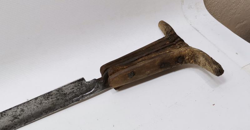 HER İKİ TARAFI DA OSMANLICA YAZILI ÇOK NADİR BURSA İŞİ YATAĞAN KILIÇ