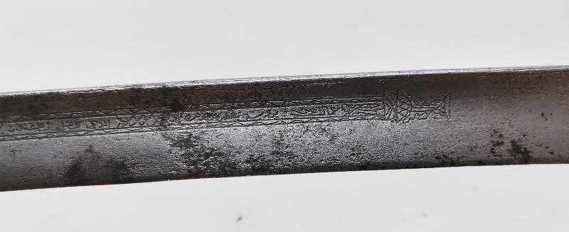 HER İKİ TARAFI DA OSMANLICA YAZILI ÇOK NADİR BURSA İŞİ YATAĞAN KILIÇ