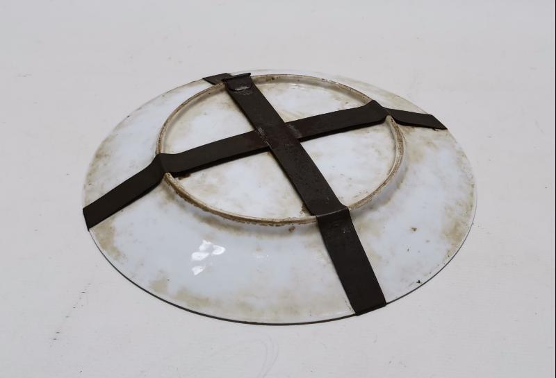 OSMANLI DÖNEMİ KABE-İ ŞERİF GÖRSELLİ ÇOK NADİR PORSELEN TABAK