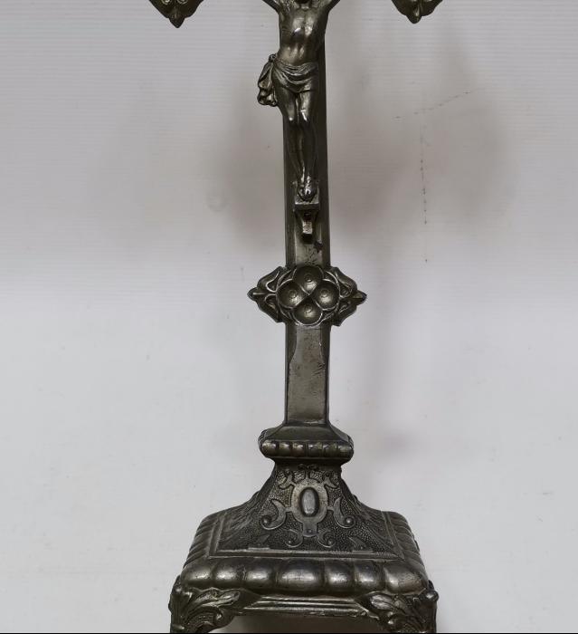 OSMANLI DÖNEMİ RUM İŞİ ÇARMIHA GERİLMİŞ HAZRETİ İSA HEYKELİ 