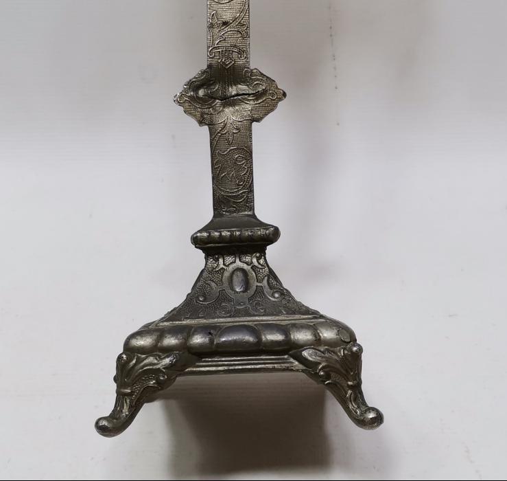 OSMANLI DÖNEMİ RUM İŞİ ÇARMIHA GERİLMİŞ HAZRETİ İSA HEYKELİ 