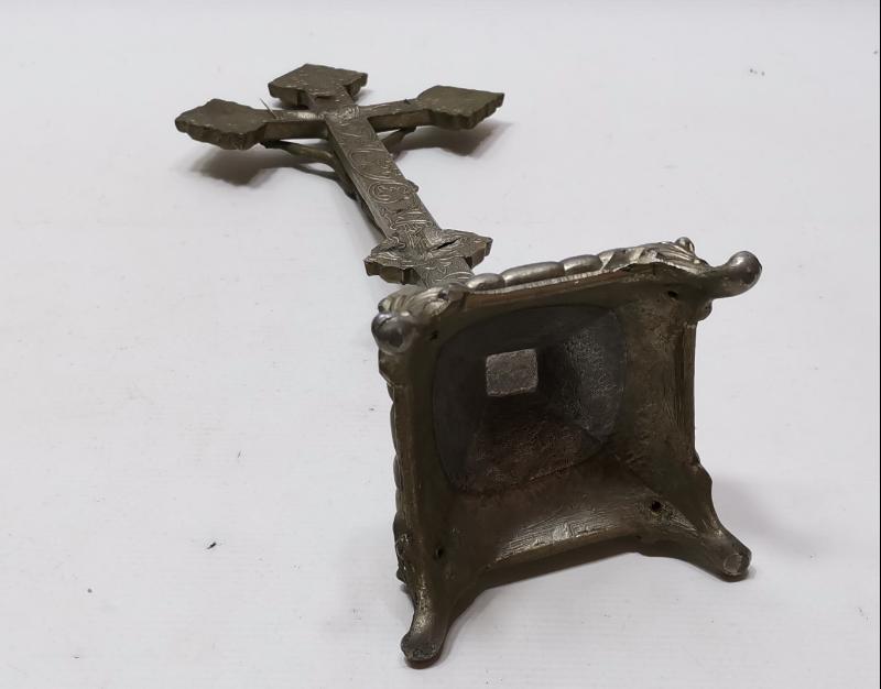 OSMANLI DÖNEMİ RUM İŞİ ÇARMIHA GERİLMİŞ HAZRETİ İSA HEYKELİ 