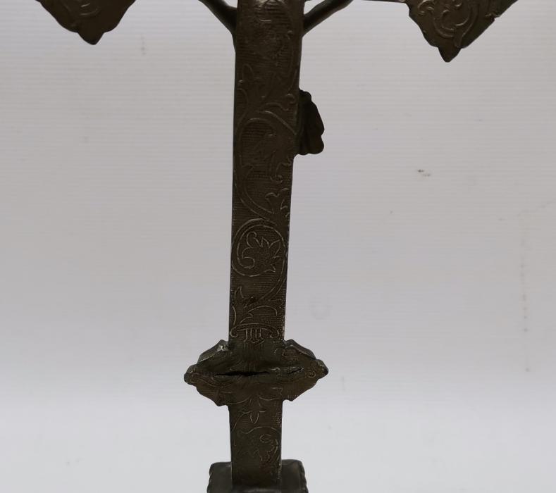 OSMANLI DÖNEMİ RUM İŞİ ÇARMIHA GERİLMİŞ HAZRETİ İSA HEYKELİ 