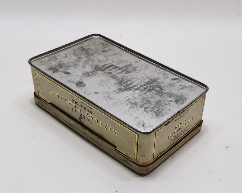 TÜRKİYE KIZILAY CEMİYETİ KLORMAİYET KİNİN KUTUSU