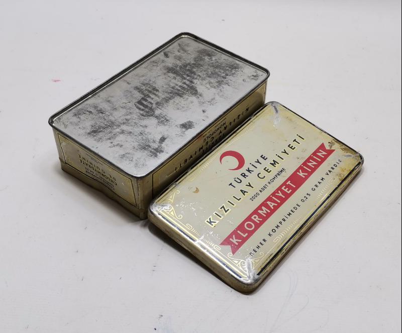 TÜRKİYE KIZILAY CEMİYETİ KLORMAİYET KİNİN KUTUSU