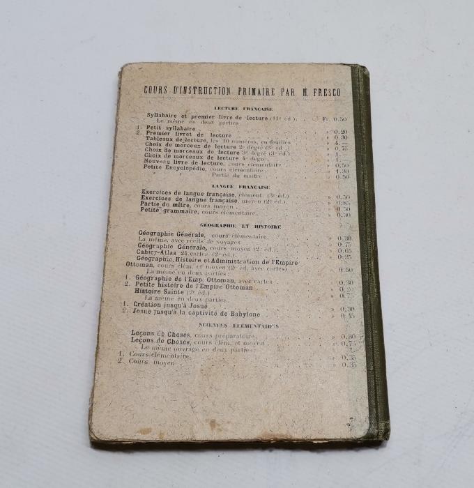 1906 CONSTANTINOPLE BASKI FRANSIZCA KİTAP