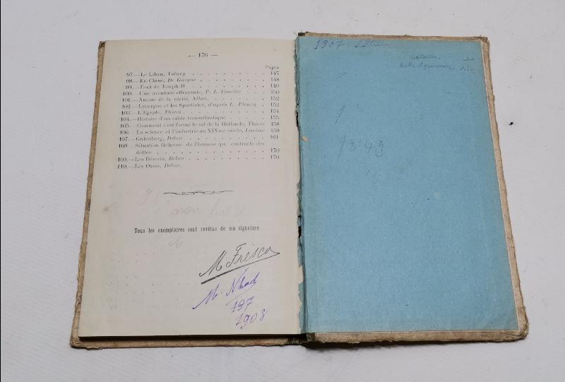 1906 CONSTANTINOPLE BASKI FRANSIZCA KİTAP