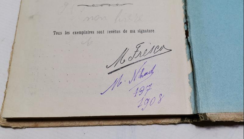 1906 CONSTANTINOPLE BASKI FRANSIZCA KİTAP