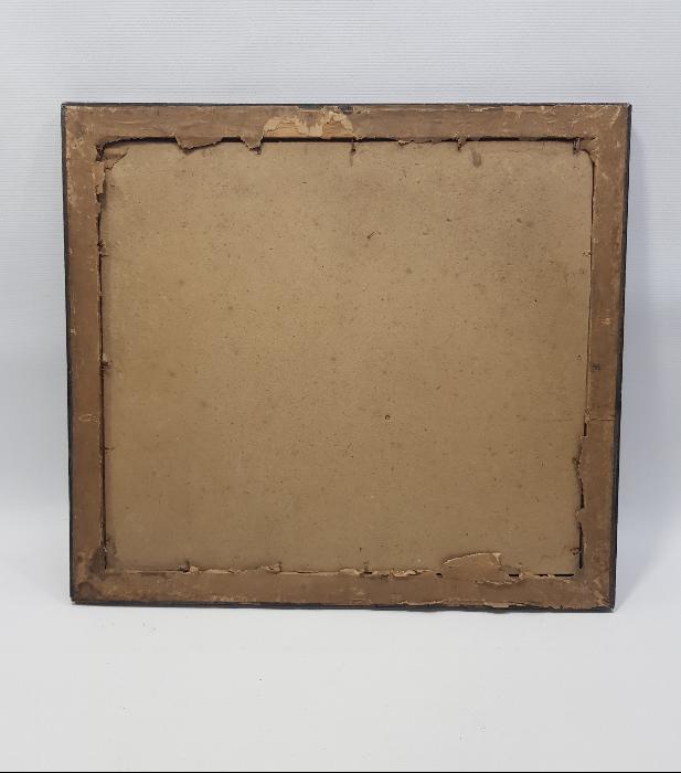 1911 TARİHLİ HAZRETİ İSA GÖRSELLİ HIRİSTİYAN DİNİ GRAVÜR DUVAR PANOSU